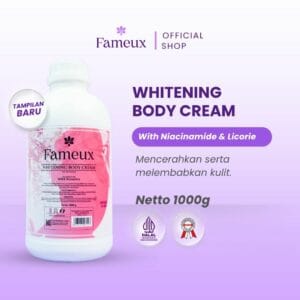 Fameux Whitening Body Cream 1000 ml