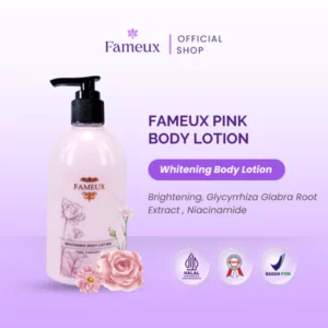 Fameux Whitening Body lotion Pink 250 ml