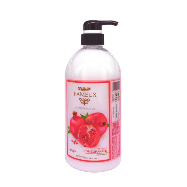 Fameux Shower Scrub Pomegranate 1000 ml