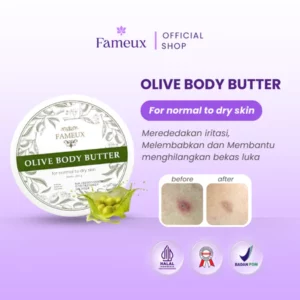 Fameux Moisturizing Body Butter-Olive 250gr