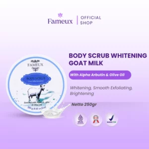 Fameux Whitening Body Scrub Goat Milk