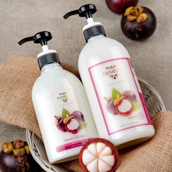 Fameux Shower Scrub Mangosteen 500 ml - Image 2
