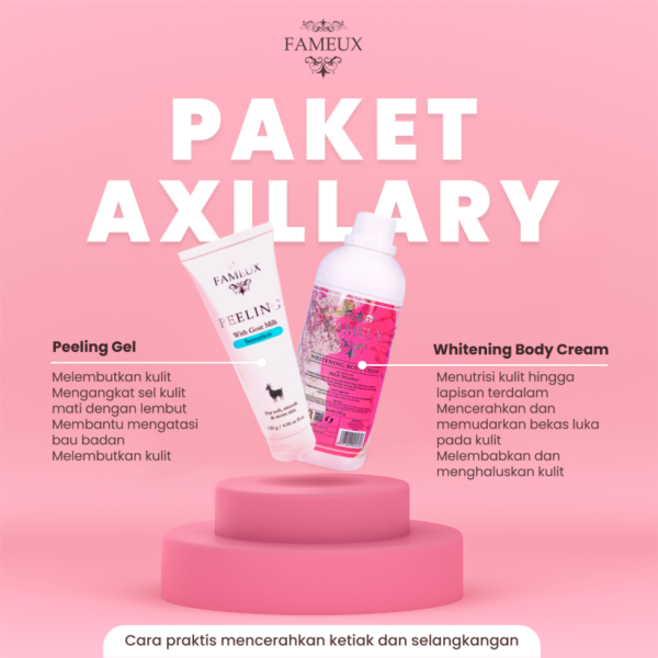Paket Axillary-Underarm ( Pencerah Area Lipatan) Fameux - Image 4