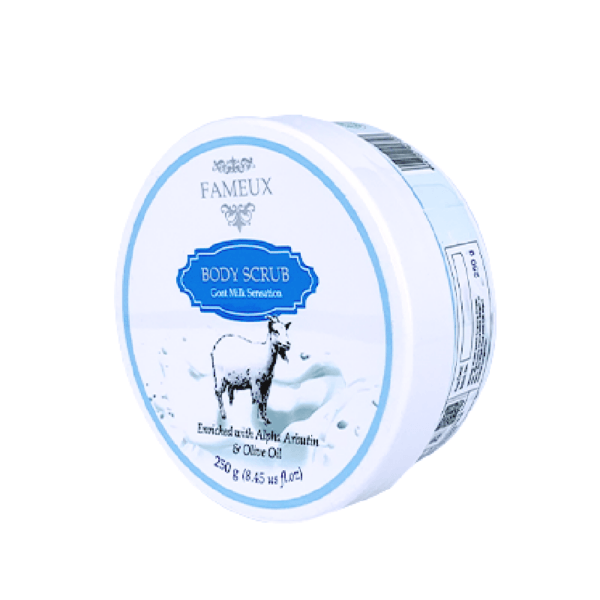 Fameux Paket Body Cream (Bleaching) + Body Scrub Goat Milk - Image 3