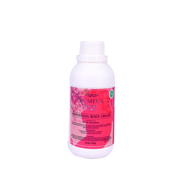 Fameux Paket Whitening Pomegranate (Body Cream + Lotion + Scrub Pome) - Image 2
