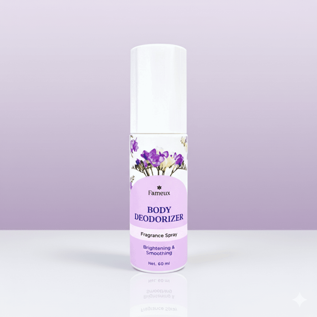 Fameux Body Deodorizer - Deodorant Spray | Anti Bau Badan Penghilang Bau Ampuh Hingga 48 jam Bahan Alami Non Alkohol Aman Untuk Kulit - Image 6
